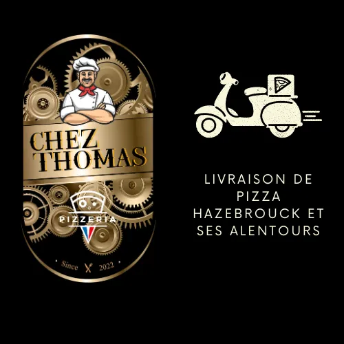 Livraison de pizza à Hazebrouck et ses alentours, Hazebrouck, Chez Thomas